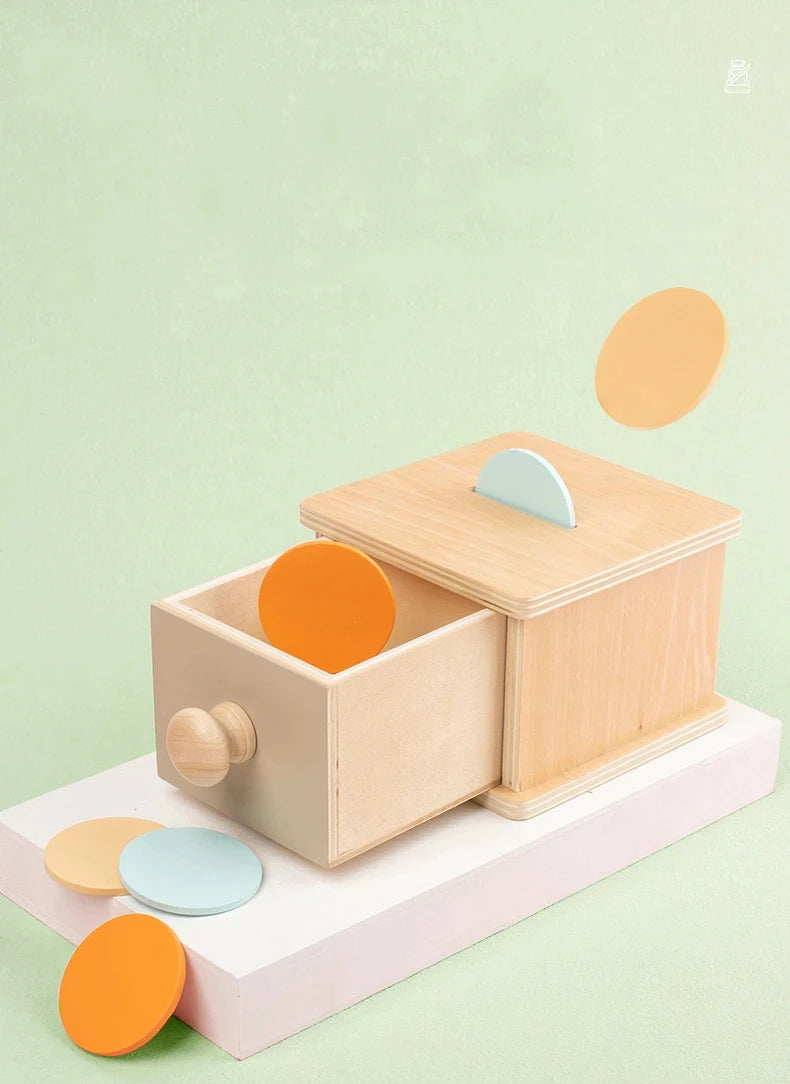 Wooden Montessori Rainbow Spinning Toy - Cambout