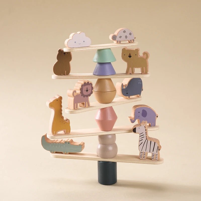 Montessori Animal Stacking Blocks - Cambout