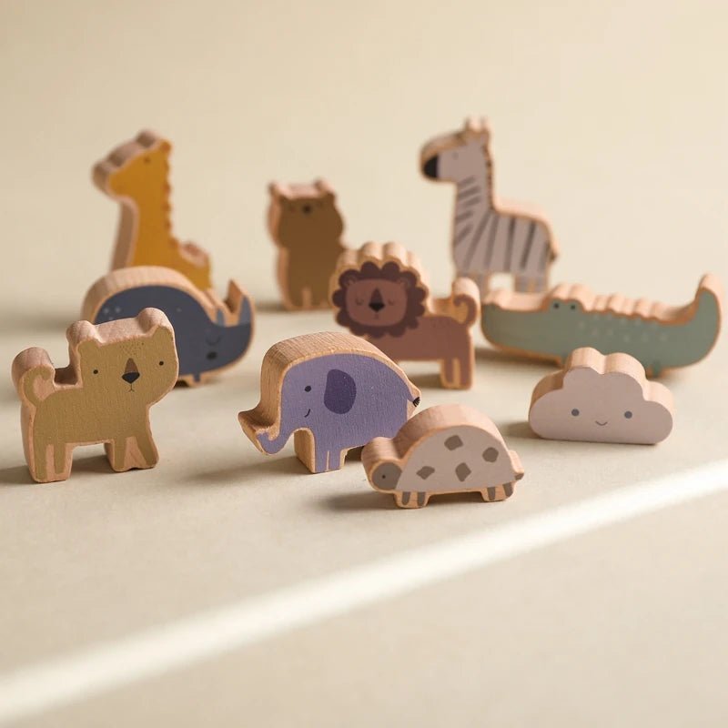 Montessori Animal Stacking Blocks - Cambout