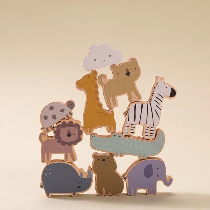 Montessori Animal Stacking Blocks - Cambout