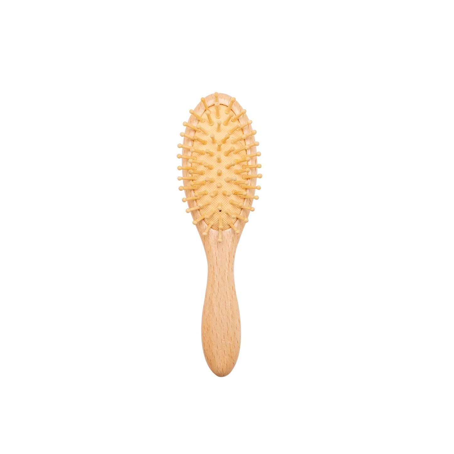 Natural wood & wool hairbrush - Cambout