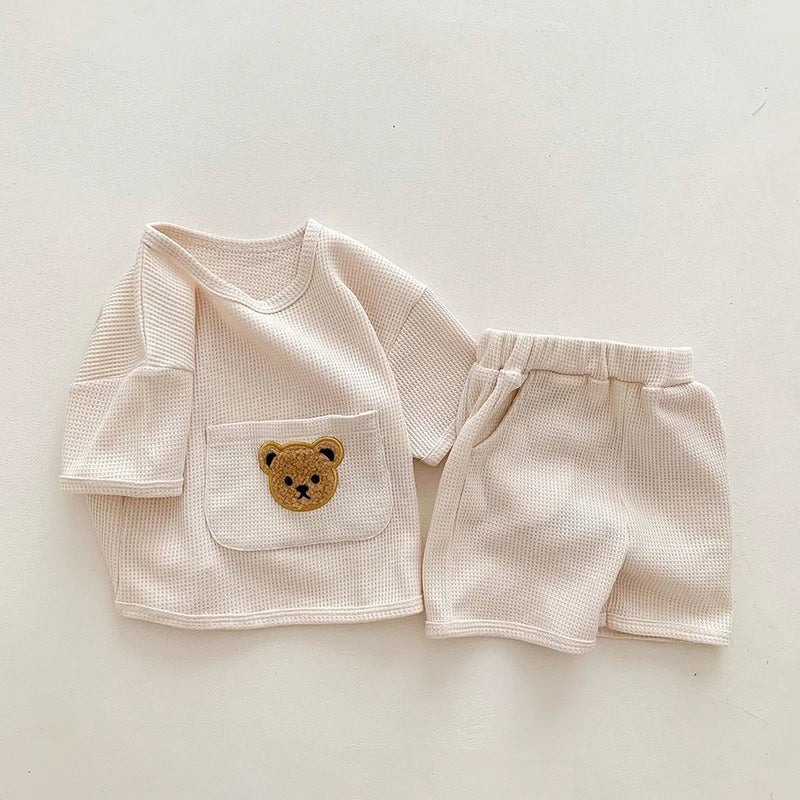 Bear t-shirt and shorts set - Cambout