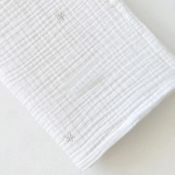 Embroided cotton blanket - Cambout